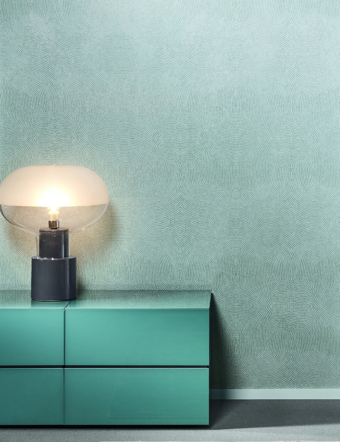 Arte Wallpaper Strata 50570 abstrakte Vlies Tapete in modernem gepunktetem Design - Bild 1