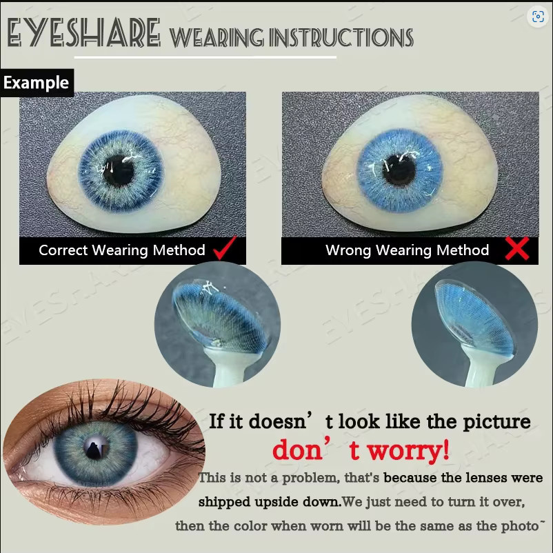 EYESHARE Diamond-Gray Farbige Kontaktlinsen, Unisex - Bild 3