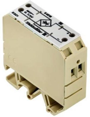 Weidmüller Gleichrichterschaltung EGD1 EG2 4D beige 10 Stück 5-250VAC/1A IP20 - Bild 1