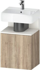 Duravit Waschtischunterschrank Qatego in Marmor, B/T/H: 44 x 35 x 64,5 cm - Bild 1