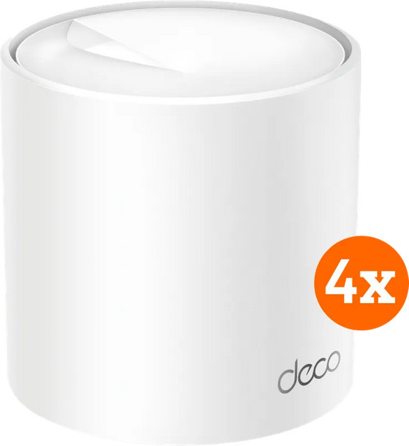 TP-Link Deco X50 Mesh-Wi-Fi-System 4er-Pack in Weiß - Bild 1