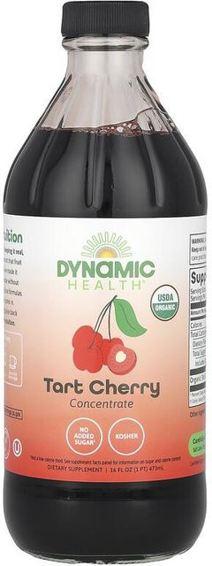 Dynamic Health Sauerkirschkonzentrat Sirup 0,473 l - Bild 1
