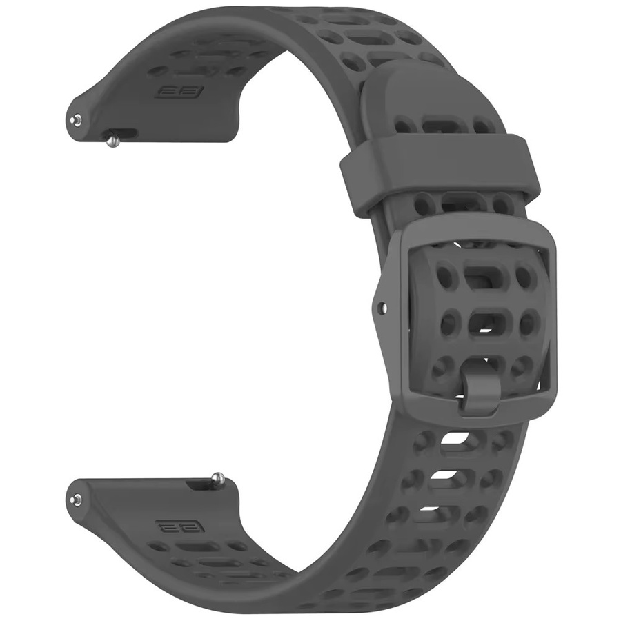 Atmungsaktives Silikonarmband für COLMI I28 Ultra und weitere Modelle, Ersatzarmband in Purple und Multicolour - Bild 3