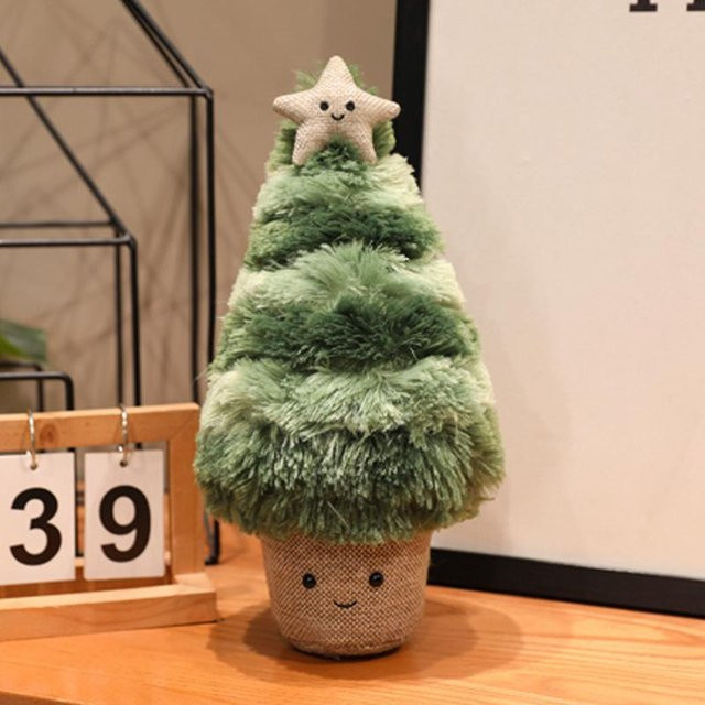 Yiran toy Plüsch-Weihnachtsbaumschmuck, Plüsch / Textil, Grün - Bild 1