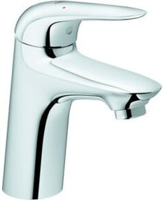 Grohe Eurostyle Waschtisch-Einhebelmischer in Chrom mit silbernem Metall-Hebel und wassersparender Funktion - Bild 1