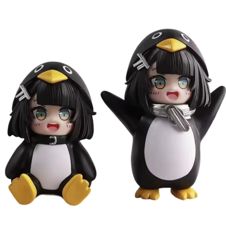 Bandai Gugu Gaga Kleiner Pinguin, Anime Cosplay Figur, 6 cm, Einzelfigur - Bild 6