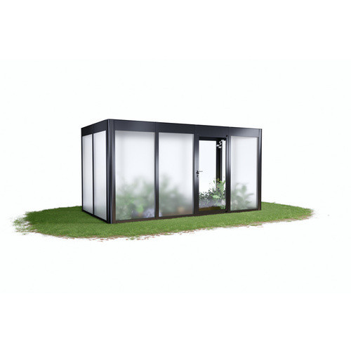 SunElements Gewächshaus SunGarden Deluxe 4.2, B/H/T: 443 x 229 x 233 cm, anthrazit-metallic grau - Bild 2