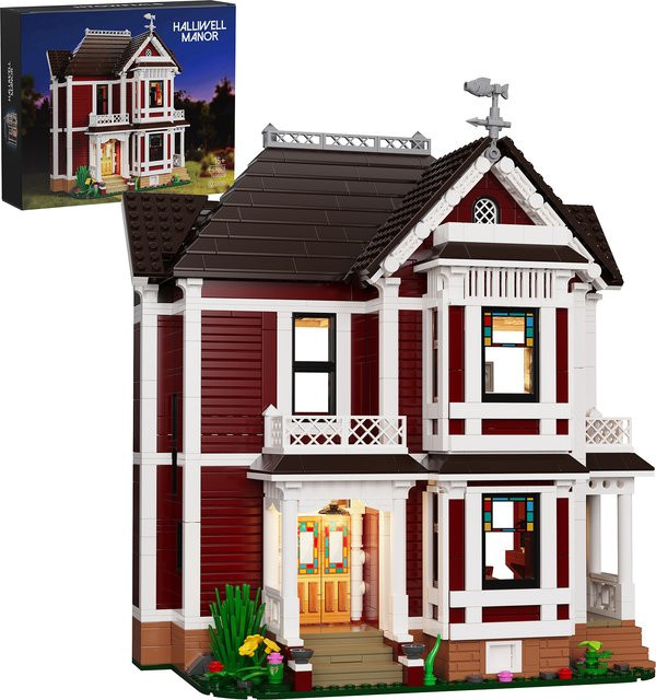 BuildMoc Halliwell Manor Charmed Bausteine-Set, Haus-Modellbausatz - Bild 1