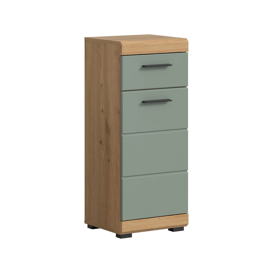 Xonox Standschrank Scout Eiche Artisan Nachbildung Salbei B/H/T: 37 x 88 x 31 cm - Bild 2