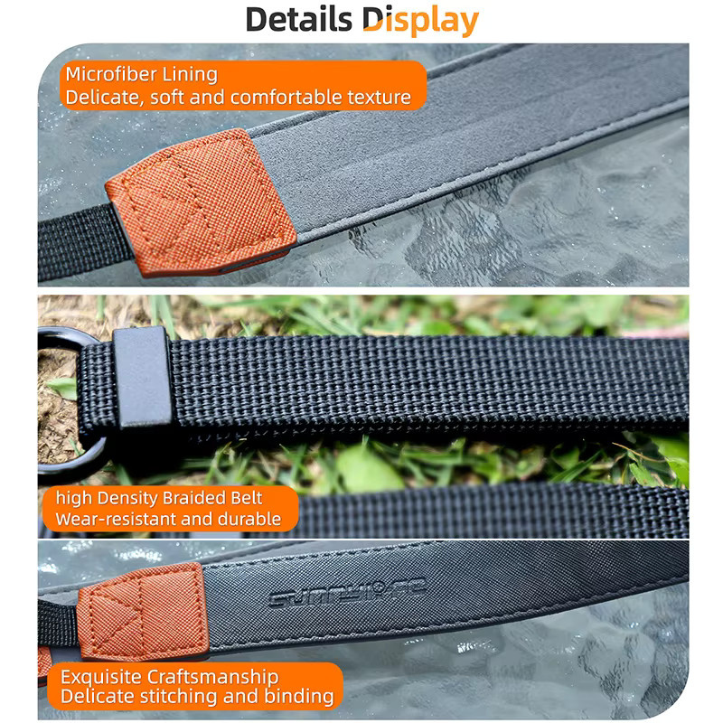 SZKOSTON Fernbedienungs-Schlüsselband Halsband Trageriemen in Schwarz für RC 2, RC Pro, RC Plus, Air 3 und Mini 4 Zubehör - Bild 2