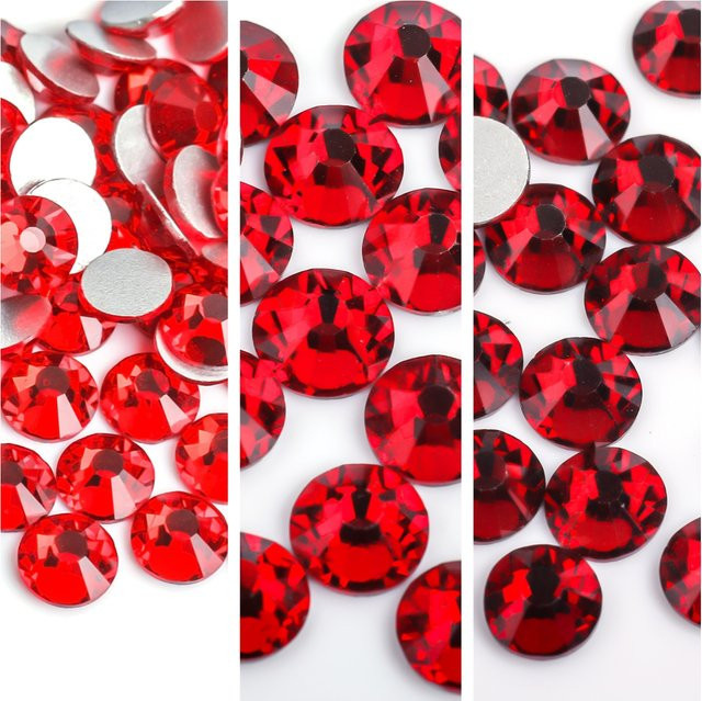 nailsworld Dark Siam 3d Nail Art Strass Kristalle, Glänzend - Bild 1