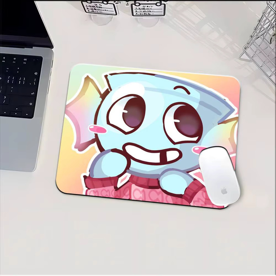 Moetch Anime D-Dandys World Finn Mauspad, rutschfeste Schreibtischunterlage für Tastatur und Laptop, Multicolour - Bild 4