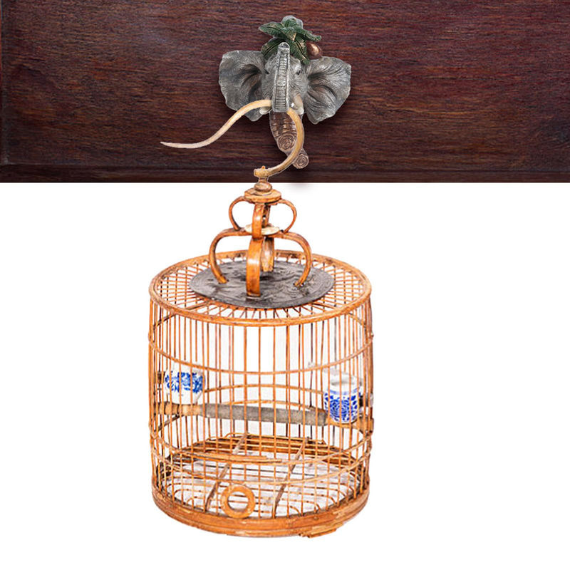 Wandmontierter Hutmantel mfySpace in Tierform aus Harz, Farbe Antik Kupfer, Retro Design - Bild 5