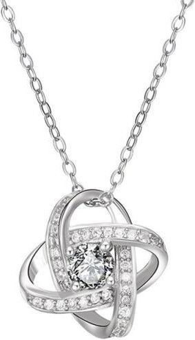 YIRAN Jewelry Halskette, 925 Silber, Zirkonia, Weiß, Damen - Bild 1