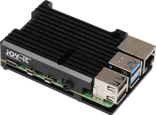 Joy-it ARMOR Case BLOCK SBC-Gehäuse für Raspberry Pi inklusive passivem Kühler in Schwarz - Bild 1