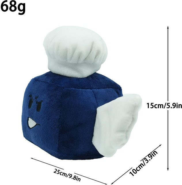 Yiran toy Glücksblock Plüschtier, Blau, ab 14 Jahren - Bild 1