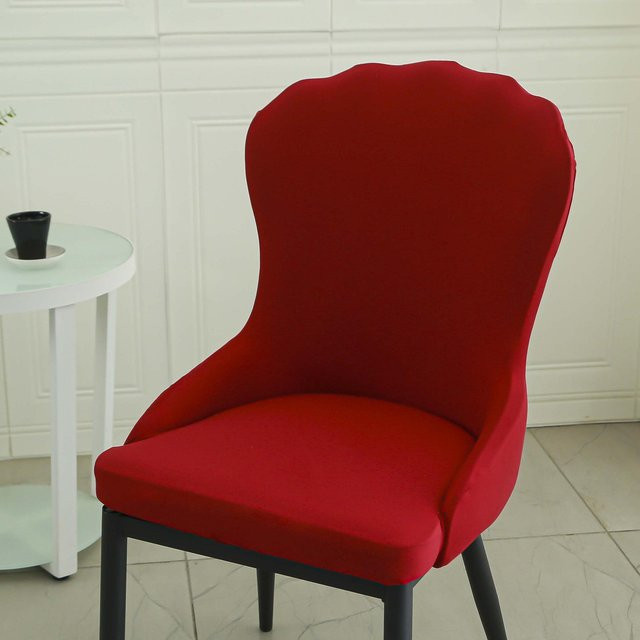 Yiran Furniture Stuhlbezug für Esszimmerstühle im nordischen Creme-Stil, Polyester, Breite: 40 cm, Höhe: 41 cm - Bild 1