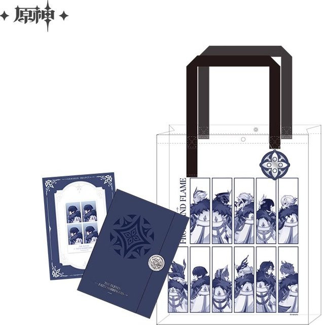 miHoYo Genshin Impact Fatui Executive Series Phase Card Sleeve Set - Bild 1