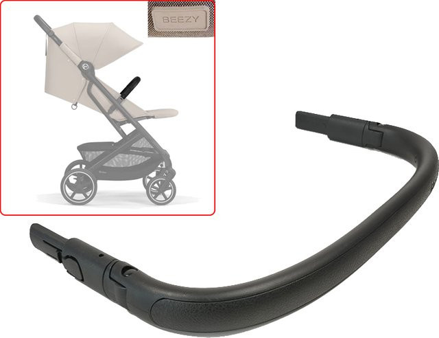 Cybex Stoßstange für Beezy Buggy in Schwarz als Ersatz für die Sicherheitsgitter-Armlehne - Bild 1