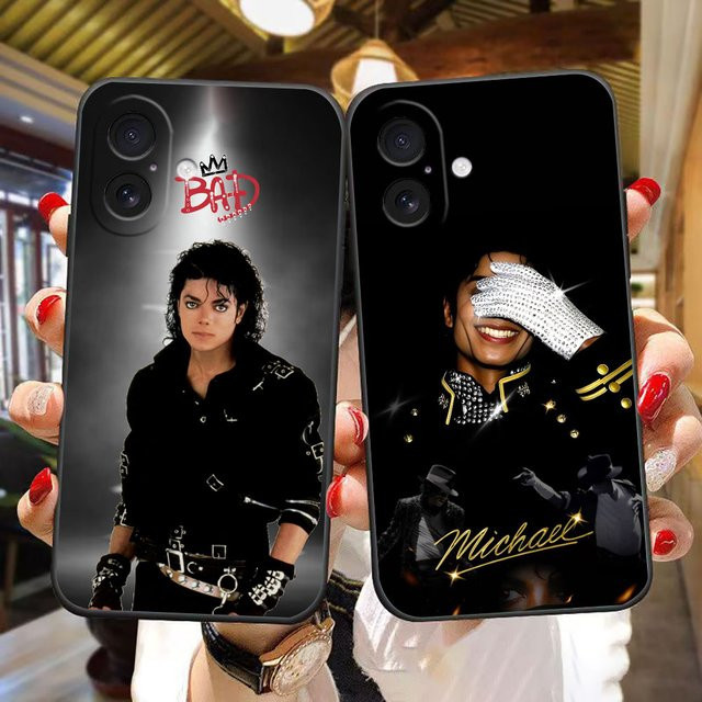 Singer M Michael Jackson Stoßfeste Handyhülle für iPhone Modelle - Bild 1