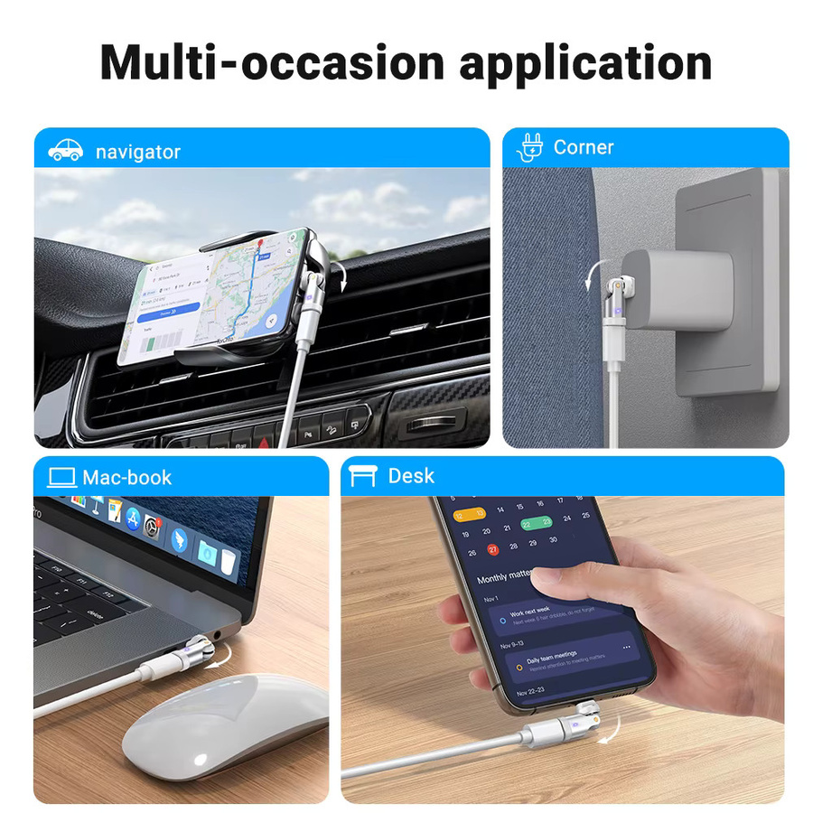 AUFU USB-C auf USB-C OTG-Adapter mit 240 W Schnellladefunktion und USB 3.1 Konverter für iPhone 16, MacBook, Samsung und Xiaomi - Bild 5