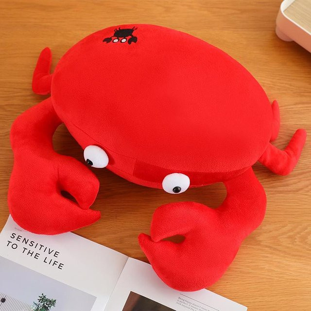 Joyful toys Krabbe Plüschtier, Rot, 20cm - Bild 1