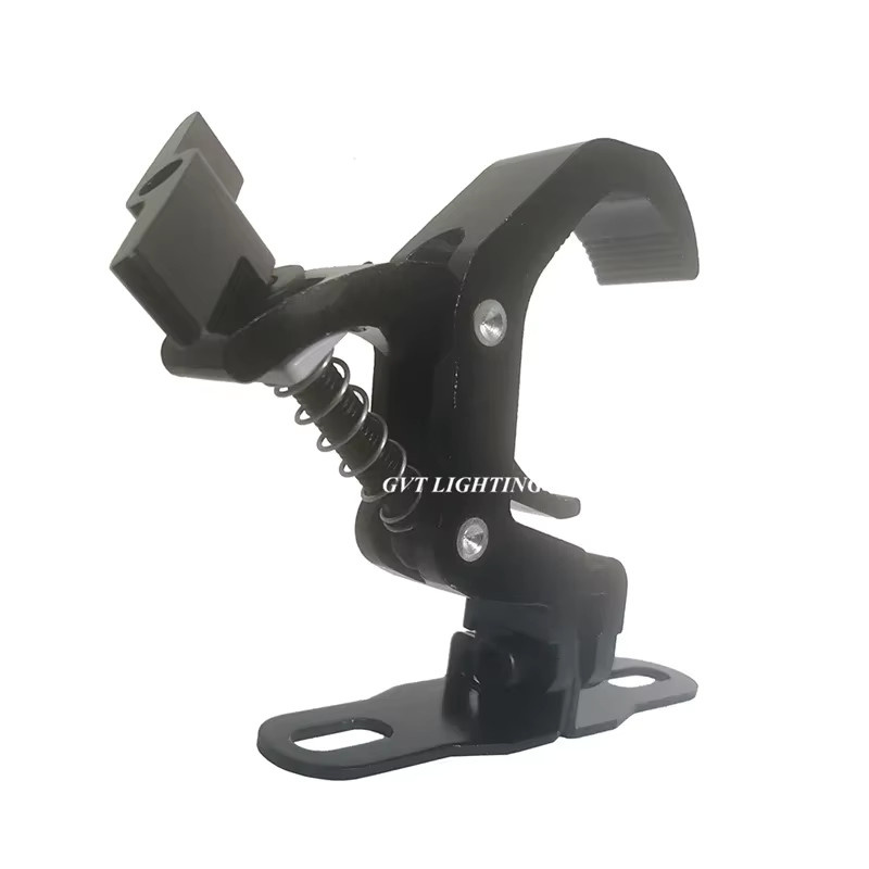 GVT 10er Set Faltbare Aluminium Traversenklemmen in Schwarz für Professionelle Bühnenbeleuchtung und Moving Heads - Bild 4