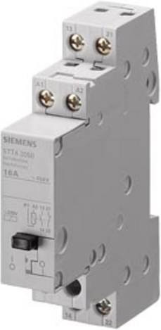 Siemens Schaltrelais 5TT4205-4 in Grau mit 400V Nennspannung, 16A Schaltstrom, 1 Schließer und 1 Öffner - Bild 1