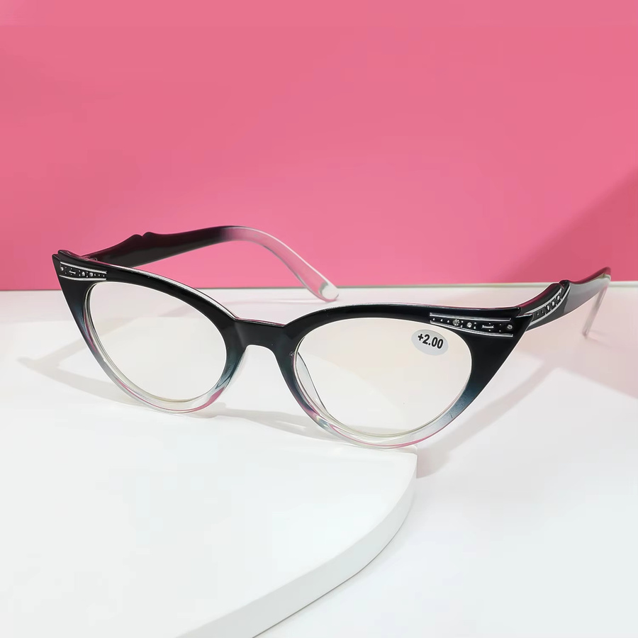 Seemfly Lesebrille Cat Eye, Kunststoff, multicolour, Damen - Bild 3