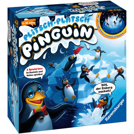 Ravensburger Plitsch-Platsch Pinguin Geschicklichkeitsspiel ab 4 Jahren