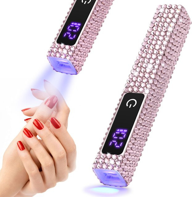 DianaBeauty Handheld UV-Nagellampe, tragbarer Nageltrockner mit LCD-Touchscreen - Bild 1
