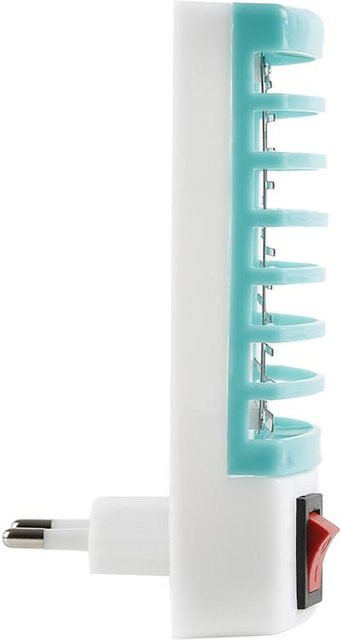 Houspace Mini LED Mückenschutz Nachtlicht mit elektronischer Falle in Blau, US-Stecker - Bild 1