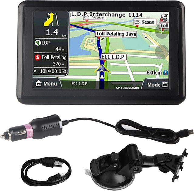 YOUTHINK Q5 Universeller 5-Zoll-Touchscreen Autonavigator mit GPS-Navigation, 8G Speicher und Europa-Karte - Bild 1