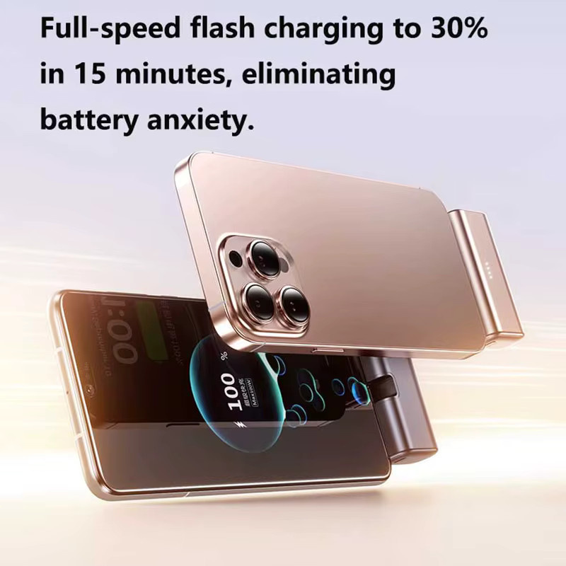 Xiaomi Mini Kapsel Wireless Power Bank mit 30000 mAh in Grau für iPhone und Samsung - Bild 5