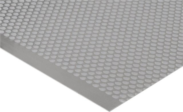 Agoform Wasserschutz-Einlegematte Aqua-Non in Silber Edelstahldekor, Breite: 118,0 cm, Tiefe: 58,0 cm - Bild 1