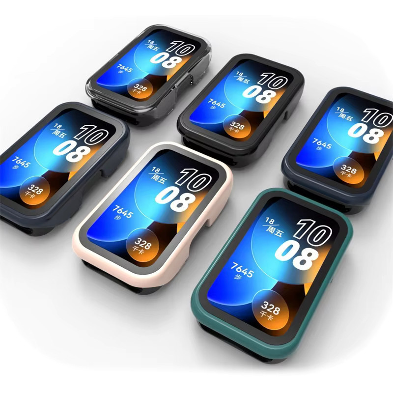 Huawei Band 11 Pro 10 9 8 Displayschutz mit gehärtetem Glas und transparenter PC-Hülle - Bild 3