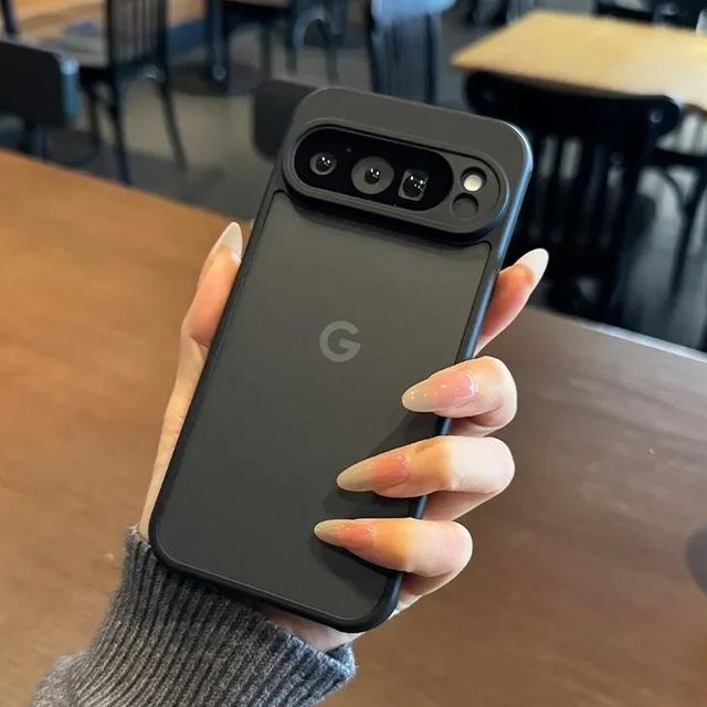 Stoßfeste Armor Handyhülle mit mattem Finish für Google Pixel in Schwarz - Bild 1