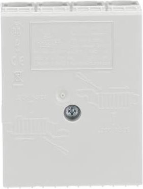 ABB ZLS924-3L Smissline Standardeinspeiseblock Einspeiseklemme mit Innensechskant in Weiß - Bild 1