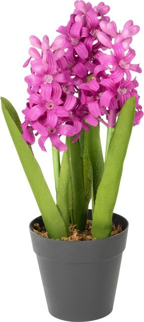 Moderne Hyazinthe Kunstblume in Pink von Moderne Hausfrau für die Tischdekoration - Bild 1