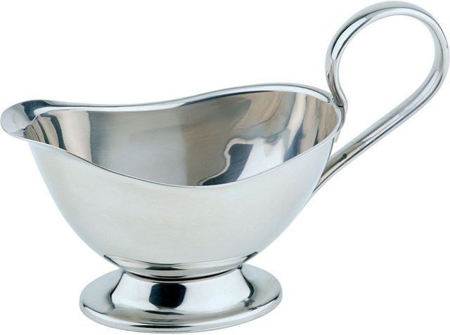 APS Sauciere NAVA aus Edelstahl in Silber, Volumen: 250 ml, H x B x T: 12,8 x 8,8 x 19,1 cm - Bild 1
