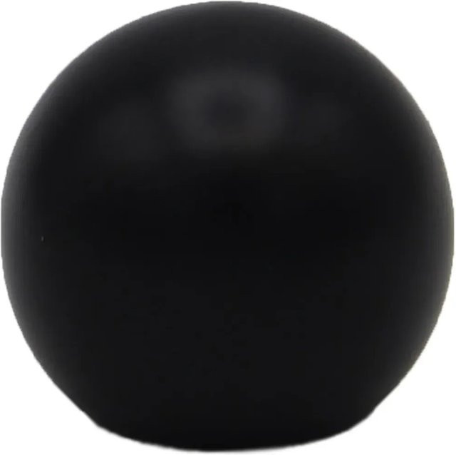 Mydeco Gardinenstange-Endstück Ball aus Metall in Schwarz Ø 2 cm - Bild 1