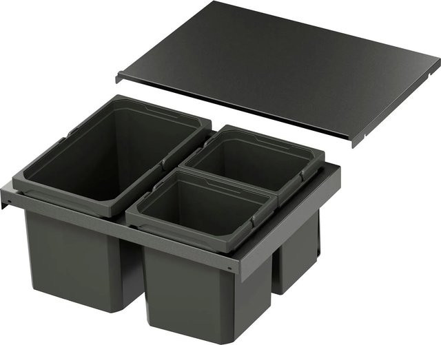 Vauth-Sagel Abfalltrennsystem Envi Flex Xs-256 in Lava mit Korpusbreite 60 cm - Bild 1