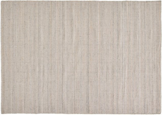 HAY Haze Teppich aus Polyester in Schwarz und Beige, UV-beständig und modern für Garten und Terrasse - Bild 1