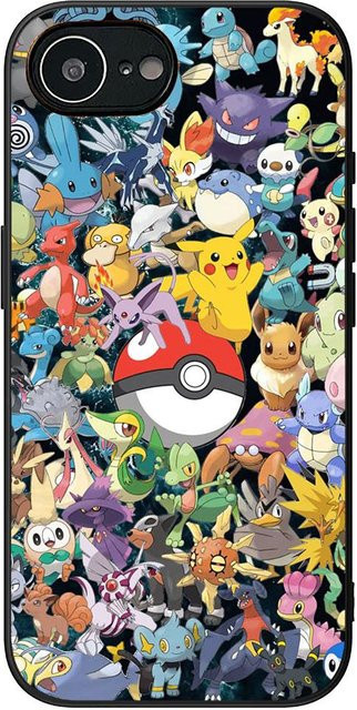 Handyhülle mit Espeon, Umbreon und Pikachu Design für Apple iPhone Modelle in Multicolour - Bild 1