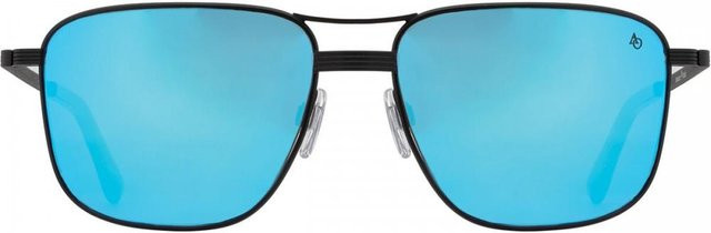 American Optical Airman 1bmn Sonnenbrille, Aviator, Vollrand, Metall, Herren, blue - Bild 1