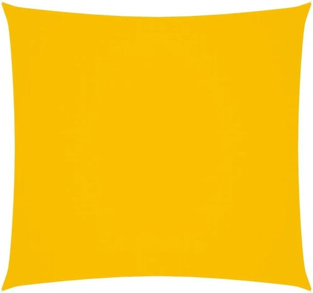 Furnicato Sonnensegel aus PU-beschichtetem Oxford-Gewebe, quadratisch, Gelb, B x B: 2,5 x 2,5 m - Bild 1