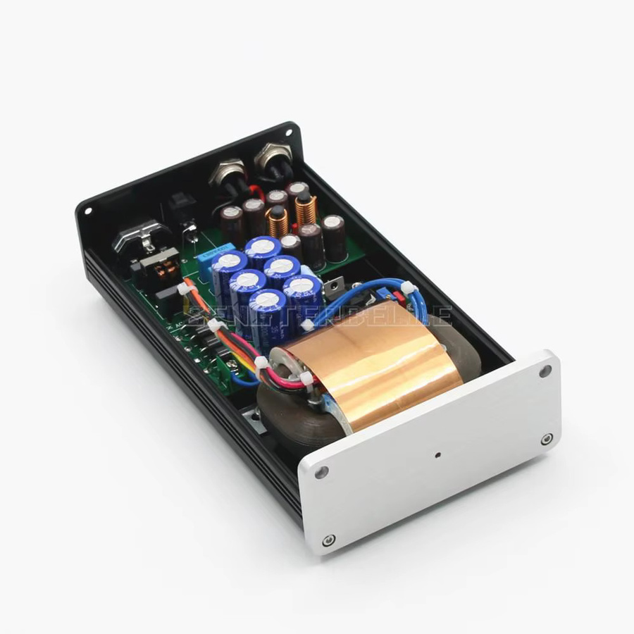 SENGTERBELLE 50VA HIFI Lineares Netzteil in Silber mit Ultra-Low Noise und 50W DC geregelten Ausgangsspannungen 5V 9V 12V 15V 18V 19V 24V für Audiogeräte - Bild 2