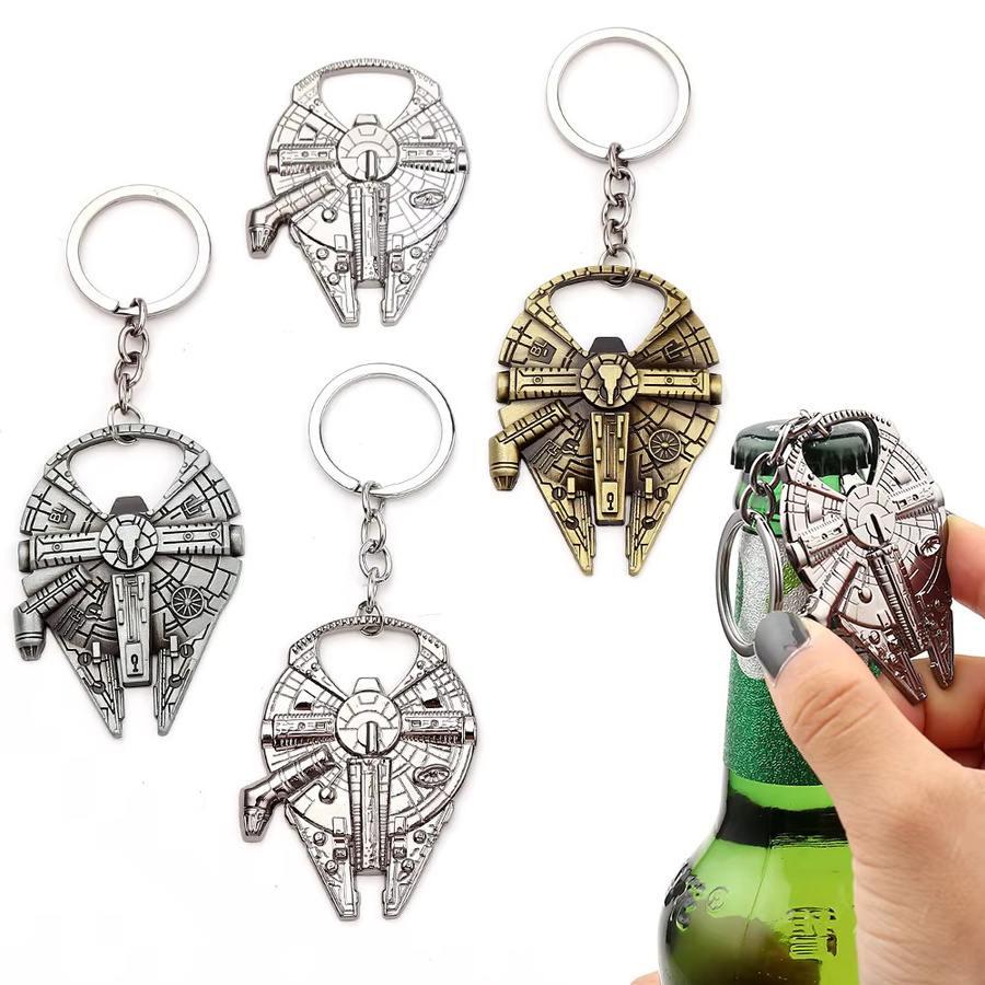 Star Wars Schlüsselanhänger Metall, Silber, Herren - Bild 2