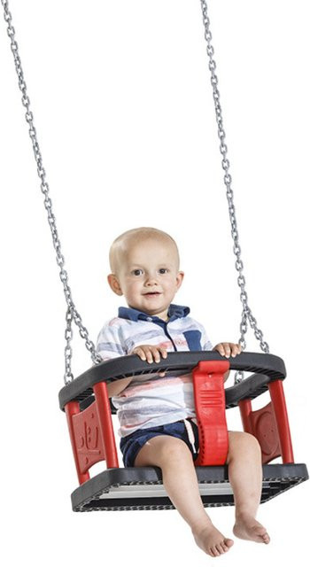 KBT Babyschaukel CURVE BABY, Schaukelsitz, Rot, Schwarz - Bild 1