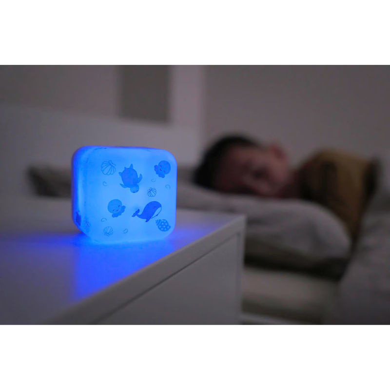 Cloud B Cube B 2in1 Nachtlicht mit RGB-Farben, Berührungssensor und Timer, Weiss/Mehrfarbig - Bild 2